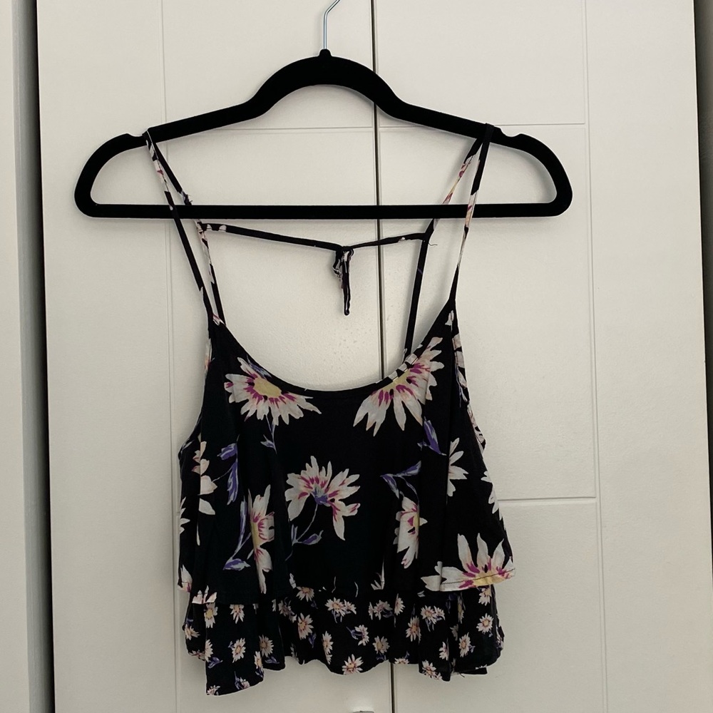 Retro Flower tank top